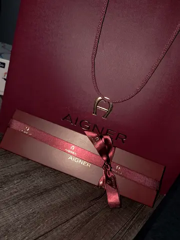 Aigner golden plated bracelet received as gift