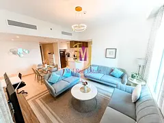 Furnished | Spacious 2BR | Burj Khalifa View