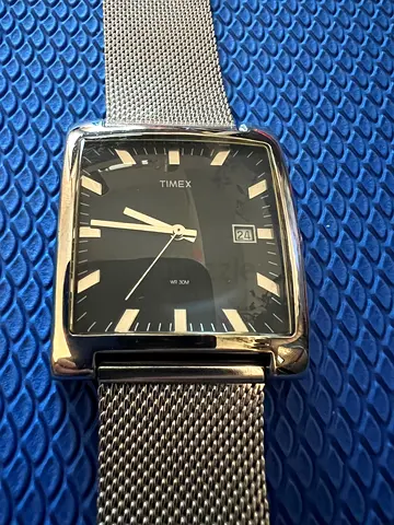 Timex Transcend Rectangular Mens Watch