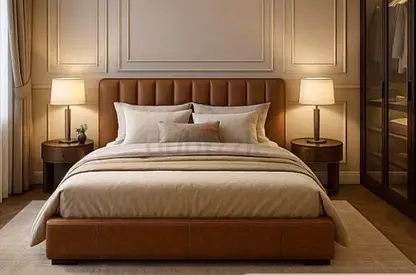 Brown clr 160*200 queen size bed