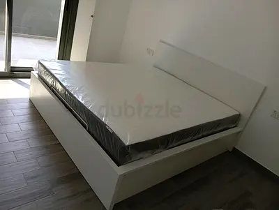 IKEA Malam Ottoman king size size 180×200cm bed with inside full storage and IKEA mattress is availa