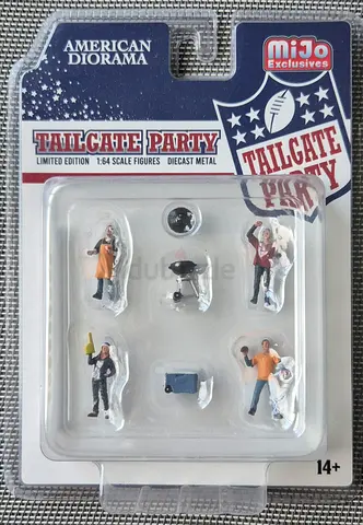 American diorama mijo exclusives tailgate party