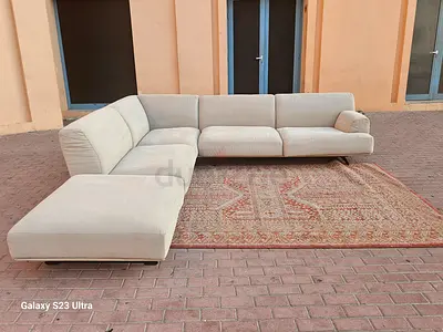 Looks great Condition Eberza L Shape Sofa