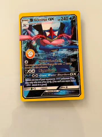 2 Counterfeit Greninja Pokemon cards