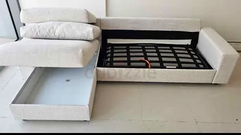 Selling Great Condition IKEA Vimle lshape sofa bed with storage
