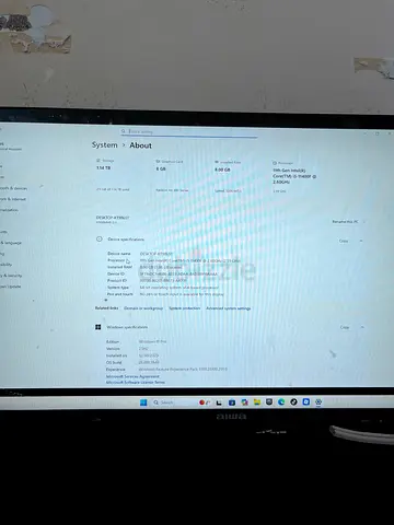 Novaeon Gaming PC Intel Core i5-11400F/ H510 / RX580S/ 8GB RAM / 256GB SSD +1TB HDD/ TrueNort TN-19