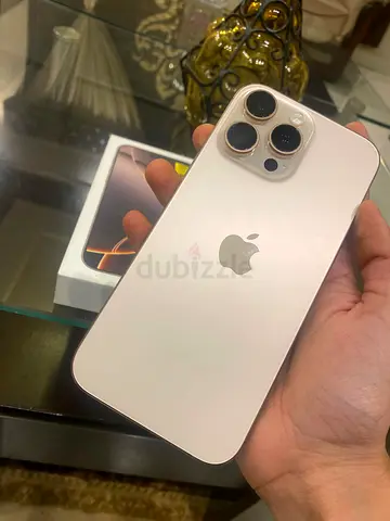 Iphone 16 Pro Max - With 6 Months Warranty - Desert Titanium 256Gb BRAND NEW CONDITION