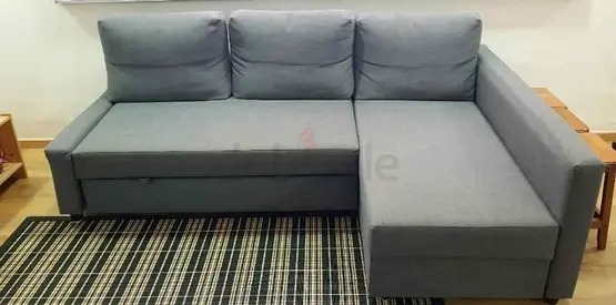 Comfortable L-Shaped Sofa bed with Storage