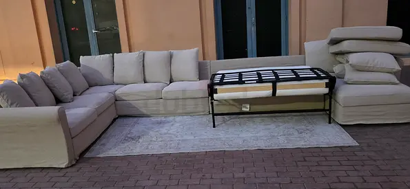 Gronlid L-Shaped sofa bed