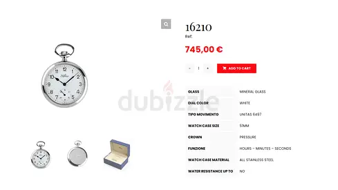 perseo pocket watch mechanical