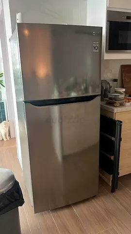 LG 492 Liters Top Mount Refrigerator, Dark Graphite Silver - GN-B492SQCL, FREE DELIVERY +WARRANTY