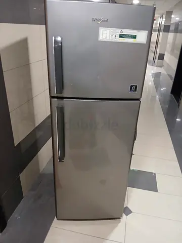 Whirlpool two door fridge freezer inverter technology 58cm width 160cm height price