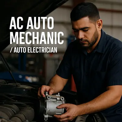 All kinds of Mrchanical,electrical  ac work.ect.....