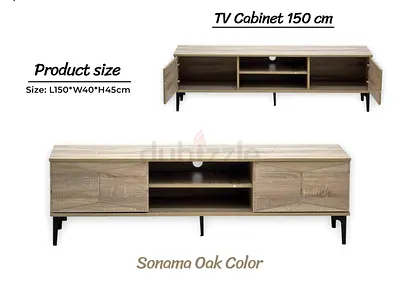 Modern Sonama Oak TV Cabinet for sale New