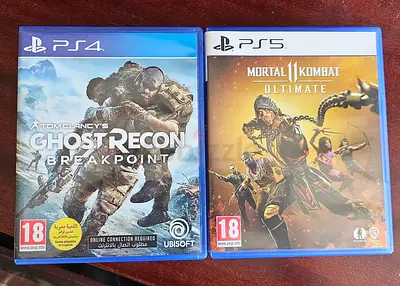 2 games for one game rate -MORTAL KOMBAT PS5  GHOST RECON PS4