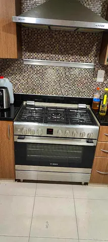 Bosch Stainless Steel Gas Range Oven