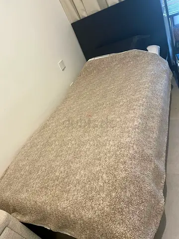 2 ikea malm single beds without mattress