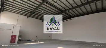 Industrial yard for rent with a total area of 29,000 sq. ft., including a 6,000 sq. ft 60 KW power
