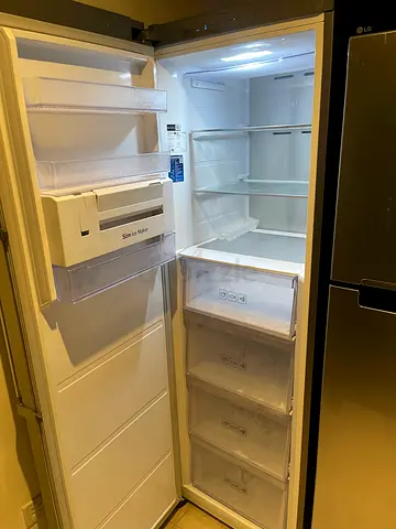 Samsung stand freezer super clean condition perfect working