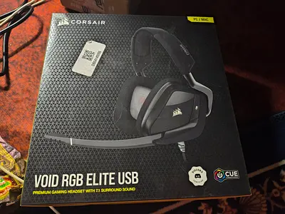 Corsair Void RGB Elite USB Gaming Headset for PC/MAC