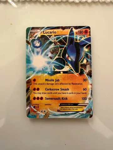 Lucario Pokémon Card - Rare Collectible