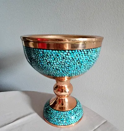 Decorative item(handmade) With original Firooza