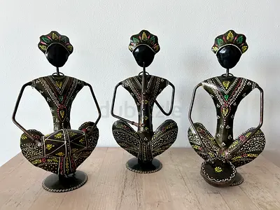 Artistic African Figurines set - Unique Art Pieces