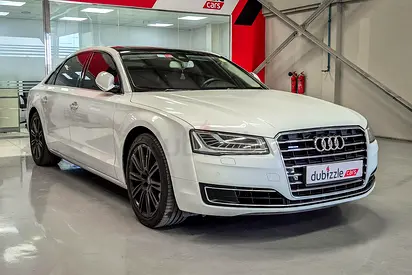 AED 1581/month | 2016 Audi A8 50 TFSI quattro tiptronic | GCC Specs | Ref#428775