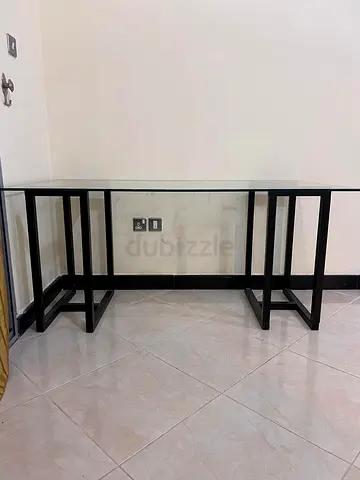 Table and sofa