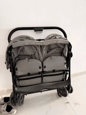 Compact Double Stroller for Effortless Travel