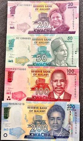 Banknote Malawi mini set