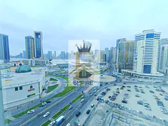 Open View Specious bright Apartment With Wardrobe with Gym pool free Maintenance free Exit Too Dubai