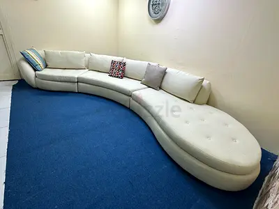 Like new condition cratebarrel corner sofa