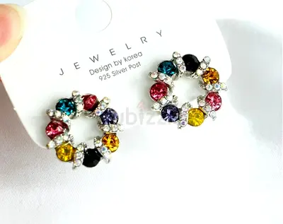 Colorful Vintage Style Earrings