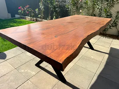 Wooden dining table 220cm x 100cm / African walnut