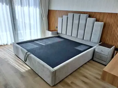 Custom Made - Premium Desgin Modren Bedroom Bedframe For sale UAE (Sharjah) Manufactured