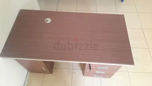 Stylish Wooden Study Table with Storage