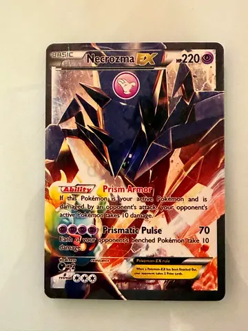 Rare Necrozma EX Pokémon Card