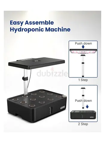 Hydroponic Growing System for Easy Indoor Gardening 12pods