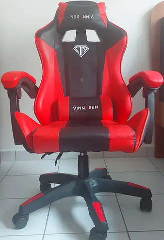 Vinnysen Red and Black Gaming Chair for Sale