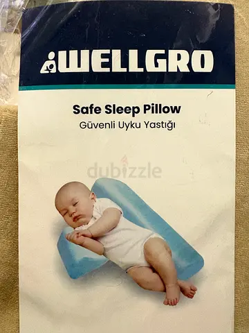 Wellgro Safe Sleep Pillow for Infants