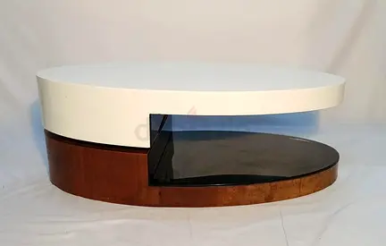 Modern Oval Coffee Table