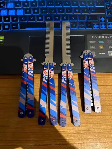 Colorful Butterfly Comb Trainer