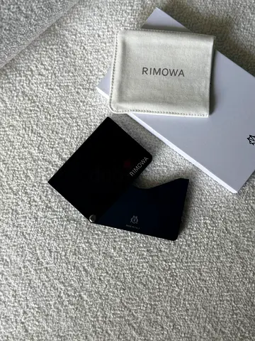 Rimowa aluminum card holder black