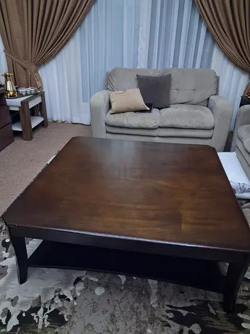 Sturdy Wooden Coffee Table - Perfect for Your Living Room(Prices Negotiable)