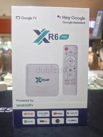 XR6 ANDROID TV BOX 4K HD WITH FREE SUBSCRIPTION