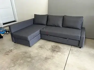 Comfortable L-Shaped Sofa bed with Storage