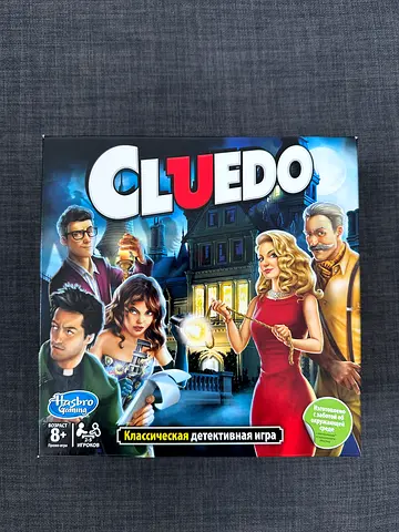 Cluedo Board Game (Russian edition) - Classic Detective Fun