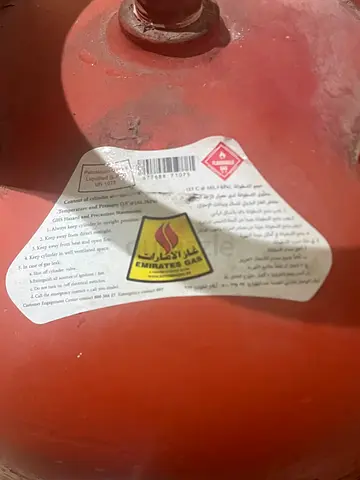 Big dubai gas cylinder FULL