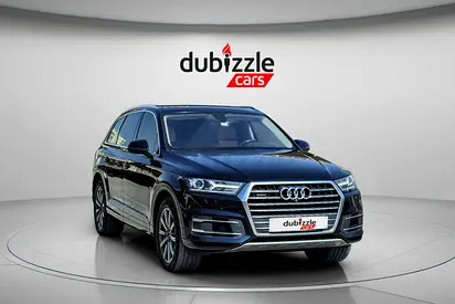 AED 1659/month | 2018 Audi Q7  | GCC Specs | Ref#428066